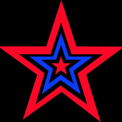 Triple Outline Star Thumbnail