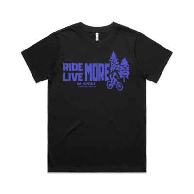 Ride and Live More Box Tee Thumbnail
