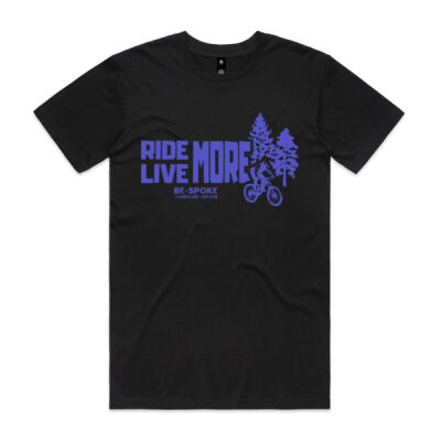 Ride and Live More Box Tee Thumbnail