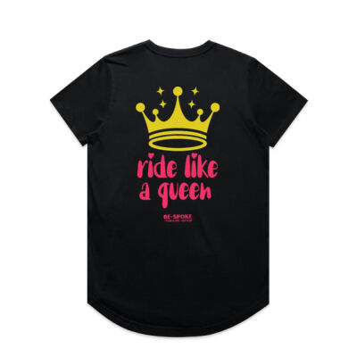 Ride Like A Queen Curve Tee Thumbnail